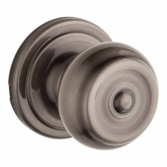 Weiser Phoenix Collection Passage Door Knob, Antique Nickel