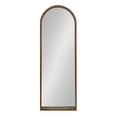 thumbnail image 3 of Kate and Laurel Hutton Farmhouse Wall Mirror, 16 x 48, Rustic Brown, Decorative Wall-Mounted Modern Full Length Mirror, 3 of 8
