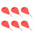 thumbnail image 1 of 10pcs Surfboard Fin Key - Lightweight Aluminum and Plastic Surfboard Fin Screws, Fit for Dorsal and FCS Plugs, Unique Small Hole Design, 10pcs in Pack, 1 of 7