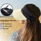 thumbnail image 3 of Sombrero de paja con visera para el sol para mujer, de ala ancha, con protección UV, para playa, plegable, estilo coreano, 3 of 6