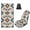 Aztec Tribe, variant on KUIFORTI Orange Tropical Leaf Car Seat Cover Towels Front Seats for Cars, Truck, SUV, Van 60 x 33 Inch Automotive Seat Protector Cover Blanket Portable Sweat Absorption Front Protector