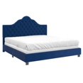 thumbnail image 1 of grand lit Greta de 78 po bleu, 1 of 8