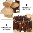 thumbnail image 3 of Raindrops Handcrafted Natural Nut Wrist Shaker Bracelet African Musical Percussion Instrument, 3 of 7