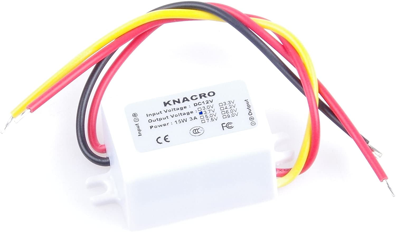 XINY DC-DC 12V To 7.5V 3A Step-Down Power Converter Module - For Car Tachograph, Player, Over-Current Protection - View #5