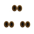 thumbnail image 1 of Injueey 1 par de almohadillas para los oídos, almohadillas profesionales de cuero, repuesto de esponja para auriculares Bose QC35, color caqui Type1 NO1, 1 of 6