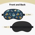 thumbnail image 2 of Salouo Space Sleeping Panda Print Sleep Mask Eye Cover, 1-Pack Eye Masks Washable Sleeping Eyeshade Block Sleep Shade Cover Light Reduces Puffy Eyes Traveling Gifts, 2 of 7
