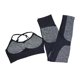 thumbnail image 3 of Conjunto de entrenamiento para mujer, 2 piezas, mallas para mujer, traje deportivo, deportivo, Top Sharpla Traje de entrenamiento para mujeres, 3 of 8