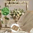 thumbnail image 4 of Deally Burlap Roll 19.7" x 9.8ft, Gardening Burlap Roll,Multipurpose Burlap Fabric for Tree Wrap, Weed Barrier, Farmhouse Decor and Crafts, 4 of 7