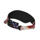 thumbnail image 2 of Fotbe Baseball Ball With Flag Visera Deportiva con Diseño, Gorra Abierta Ajustable de Algodón para Mujer y Hombre, 2 of 7