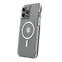onn MagSafe Compatible Cell Phone Case for iPhone 13 Pro Max/iPhone 12 Pro Max, Clear