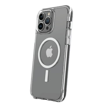 onn MagSafe Compatible Cell Phone Case for iPhone 13 Pro Max/iPhone 12 Pro Max, Clear
