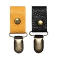 thumbnail image 2 of Clips de bolsillo para sombreros, clips de retención para gorras, clips para bolsos de viaje, clips para sombreros, soporte de cuero PU para sombreros, accesorios de viaje al aire libre, 2 of 13