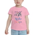 thumbnail image 2 of Hand Picked for Earth By My Auntie In Heaven Cute Toddler Tshirts for Boys Girls (Pink, Youth S), 2 of 5