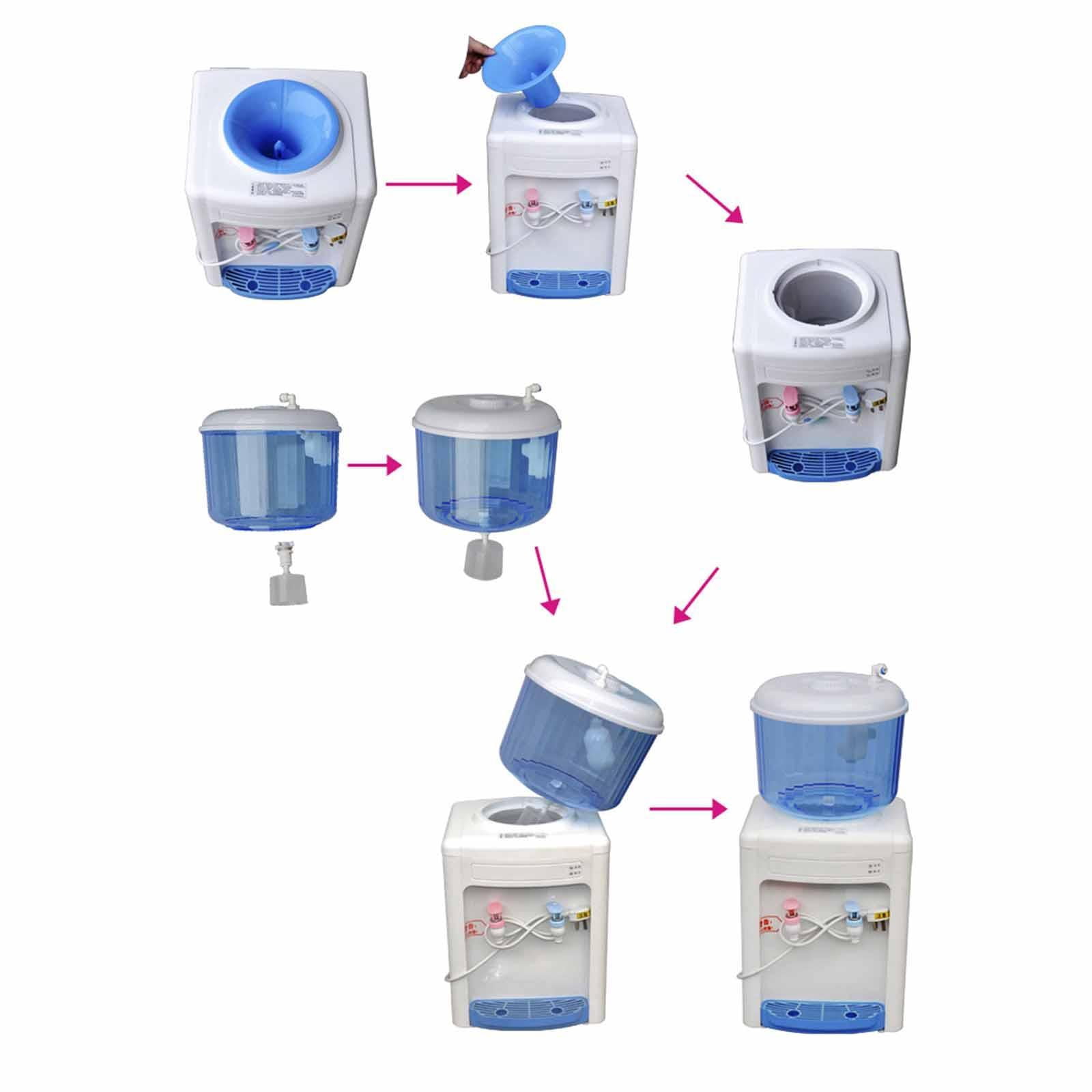 Zxpjkyu Install to Water Dispenser Container Drinking Home Use Household Office 8L Built