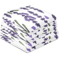 thumbnail image 4 of Coolnut Beautiful Lavender Kitchen Dish Towel Set of 4, Super Soft Absorbent Cleaning Cloth, Reusable Quick Drying Kitchen Towel for Home, Kitchen Washcloth Gift, 4 of 7