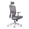 thumbnail image 3 of Silla Oficina Ergonómica con Cabecero y Soporte Lumbar ajustable Taylor Gris, 3 of 5
