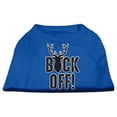 thumbnail image 1 of Buck Off Screen Print Dog Shirt Blue Xl (16), 1 of 1