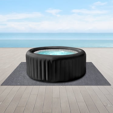 12' Round Pool Liners Hot Tub Mat | Swimming Pool Liner Pads | Pool Floor Mat | Inflatable Hot Tubs Floor Pad | Pool Ground Mats | Portable Spa Pool Accessories For