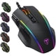 thumbnail image 1 of Ratón Mouse para Juegos con Cable hasta 8000 DPI 8 Botones Programables 5 Niveles de DPI Ajustables Ratón Ergonómico RGB para Computadora Ratón T16 Black Ratón T16 Black, 1 of 7