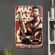 thumbnail image 2 of Placa Metal Vintage Mad Max Pintura Hierro Rectangular Arte Pared Del 20x30cm, 2 of 9
