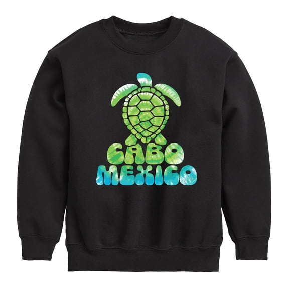 Instant Message - Cabo Mexico Sea Turtle  - Kids Crew Fleece