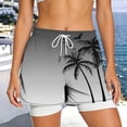 thumbnail image 5 of VBVC Women's Drawstring 2-in-1 Athletic Shorts , High Waisted Running Shorts For Women,Ladies' Double Layer Active Shorts with Pockets,Black,S-2XL, 5 of 7