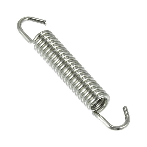 Unique Bargains Motorcycle Exhaust Pipe Spring 58mm 2.28" Stainless Steel Exhaust Pipe Spring Hook Modified Accessory