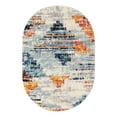 thumbnail image 3 of Unique Loom Tucson Collection Area Rug - Sabino (4' x 6' Oval Multi/Beige), 3 of 7