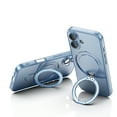 thumbnail image 2 of Feishell Fit for iPhone 16 Plus Magnetic Case Compatible with Magsafe,Shockproof Slim Invisible Ring Holder Kickstand Support Car Mount Camera Lens Film Protection Phone Case,Blue, 2 of 7