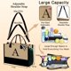 thumbnail image 2 of Bolsa de Playa YOOLIFE con Regalo de Agradecimiento para Profesoras y Bolsas de Maquillaje, 2 of 7