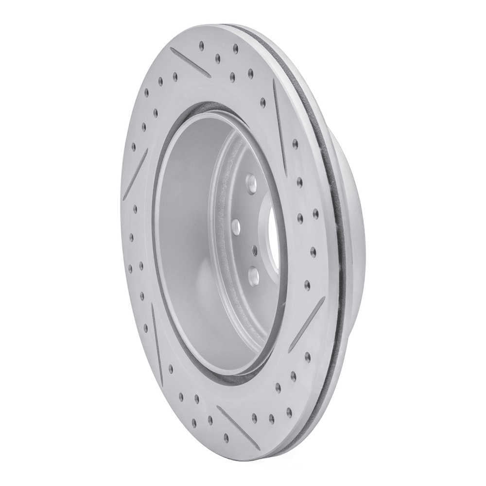 Dynamic Friction Company 830-67034L DFC Geoperformance Rotor - Drilled and Slotted
