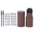 thumbnail image 3 of Eyebrow  Stencil Kit Eyebrow  Shaping Set Eyebrow  Set Brow Powder  Kit Eyebrow Stencils Eyebrow  Shaping Kit Eyebrow Powder Stick 10 Stencils Brush Eyebrow Makeup Tools 1.8gDark, 3 of 8