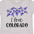 thumbnail image 4 of Inktastic I Love Colorado Columbine Flowers Boys or Girls Toddler T-Shirt, 4 of 5