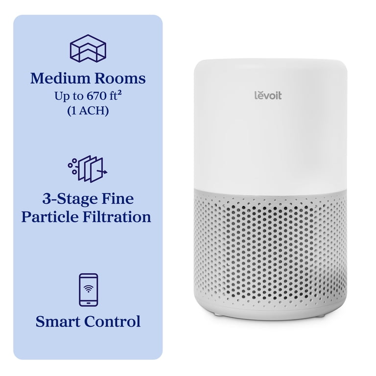Levoit Core 200S-P Smart Air Purifier, 675 Sq Ft photo 1