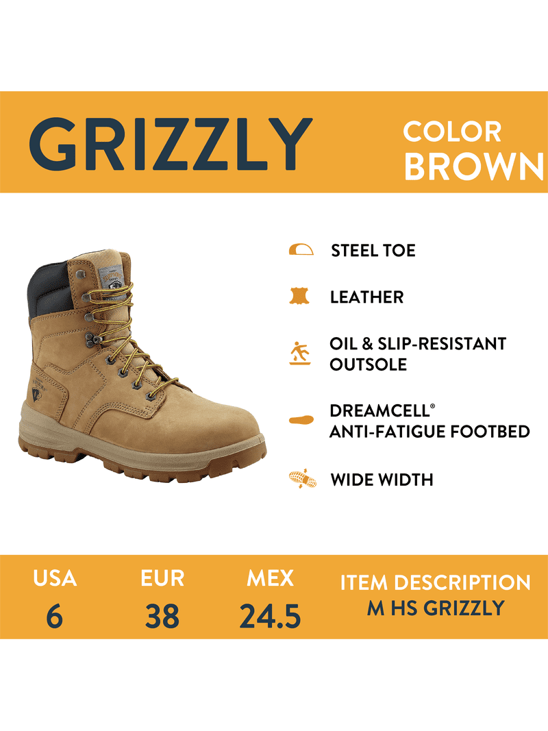 Herman Survivors Men's Grizzly 8