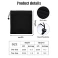 thumbnail image 2 of 4 Pieces Winter Neck Warmers Fleece Gaiter Windproof Face Covering, 2 of 5