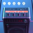 thumbnail image 6 of FanFun Portable Bluetooth Speaker with Microphones, Party Speaker with Lights, Remote Control, Powerful Loudspeaker, AUX Input, FM, REC, 6 of 11