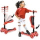 thumbnail image 1 of Scooter Patineta Hurtle con 3 Ruedas Luces LED Ajustable Asiento Plegable con Freno Infantil Rojo Hurtle H8556777, 1 of 2