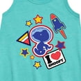 thumbnail image 2 of Peanuts - Space Snoopy Flair - Youth Girls A-line Dress, 2 of 5