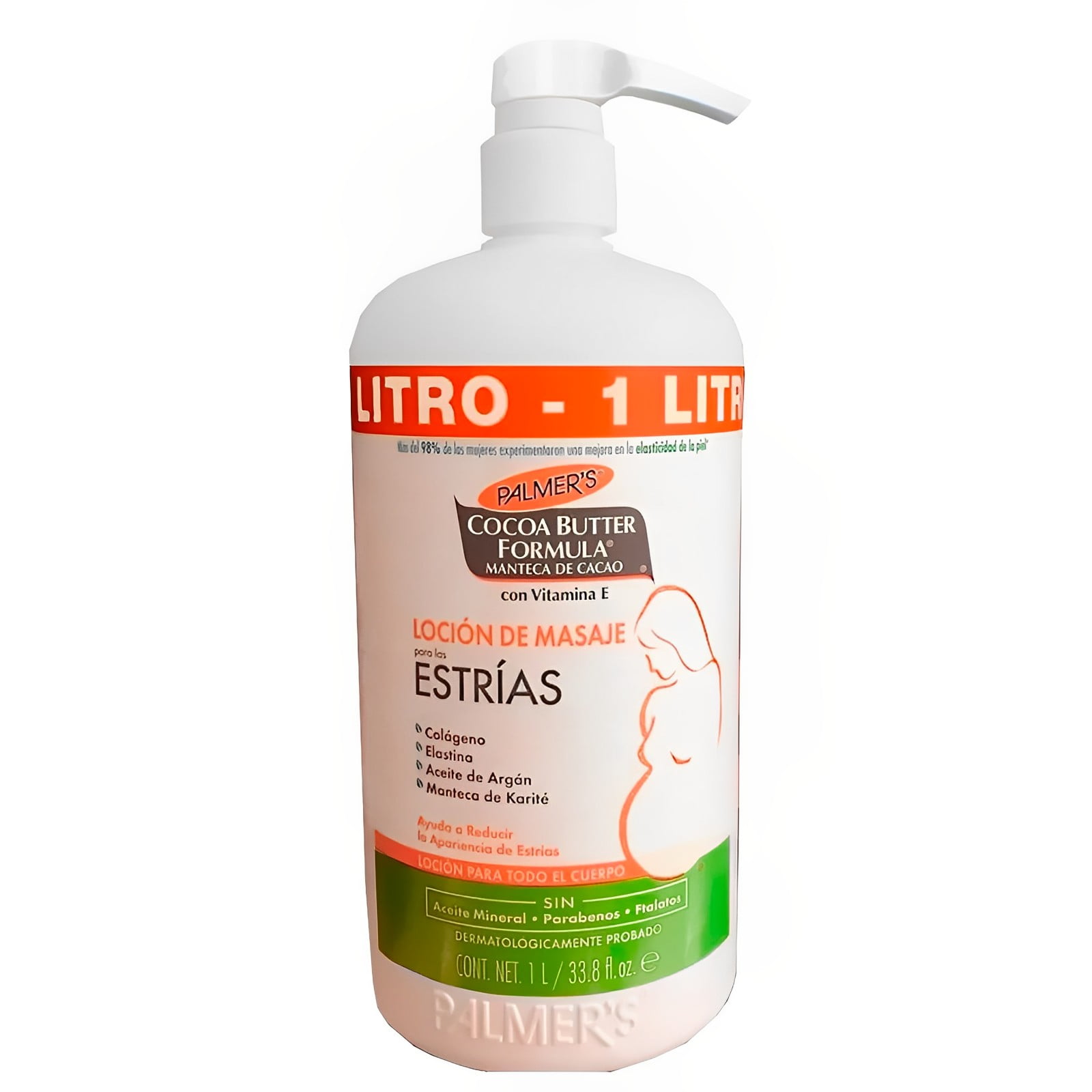 Crema Antiestrías para Cuerpo Palmer's 1L PALMERS PALMERS 1 L | Bodega ...