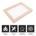 thumbnail image 2 of 1 Set Wooden Paper Handicraft Mold Frame Screen Kids DIY Paper Craft Cloth, 2 of 5