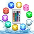 thumbnail image 1 of Up to 65% Off SMihono Mini Submersible LED Lights With Remote Control, Mini Waterproof Flameless Candles Tea Lights Warm White For Home Party Events Lantern Wedding Halloween, 1 of 9