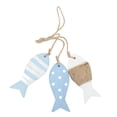 thumbnail image 2 of Wooden Fish,Wood Fish Decor Marine Wooden Fish Wall Decor Fish Decor Power Packed Performance, 2 of 14