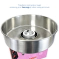 thumbnail image 2 of VIVO Pink Electric Commercial Cotton Candy Machine Floss Maker w/ Bubble Shield, 2 of 7