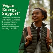 Floradix Floravital Liquid Iron Supplement - Iron & Vitamin Formula with Ferrous Gluconate, Vitamin C, B Vitamins & Herbs for Energy Support - Vegan, Gluten-Free, Yeast-Free & Non-GMO - 8.5 Fl Oz