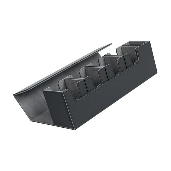 kurtrusly Card Deck Box Holder Storage Organizer Album Container for TCG Black