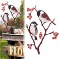 thumbnail image 1 of Garden Decoration in the Shape of Metal Birds Garden Decoration Rusty Metal Birds Metalbird Metal Bird Garden Deco Outdoor Decor Metal Bird Silhouette for Balcony Terrace, 1 of 5