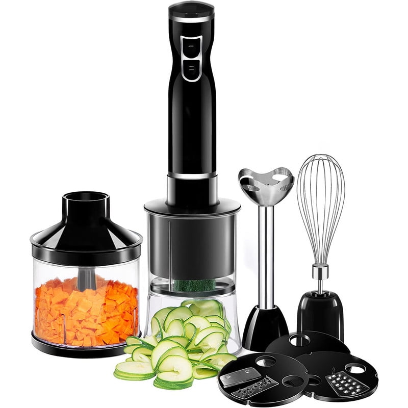 Countertop Blender for Kitchen Electric Spiralizer & Immersion