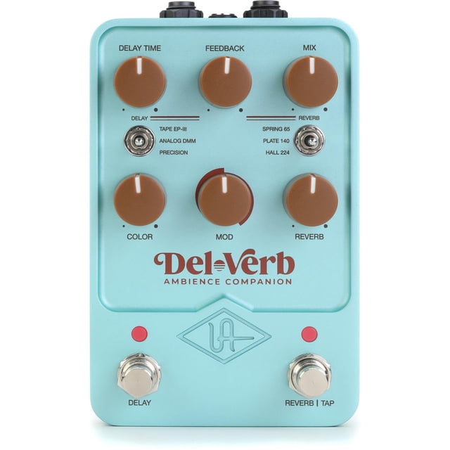 Pedal de efectos Universal Audio Del-Verb Ambience Companion