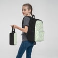 thumbnail image 7 of Pofeuu Wildflower Watercolor 5 Print Backpack Travel Backpacks With Lunch Bag Pencil Bag Set 3 pcs Set Cartoon Backpack, 7 of 7
